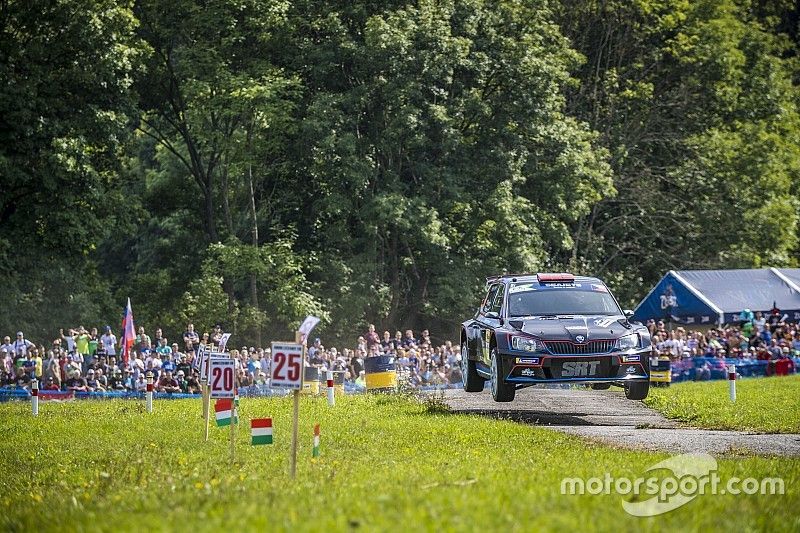 Nikolay Gryazin, Yaroslav Fedorov, Skoda Fabia R5, Barum Czech Rally Zlin, FIA ERC