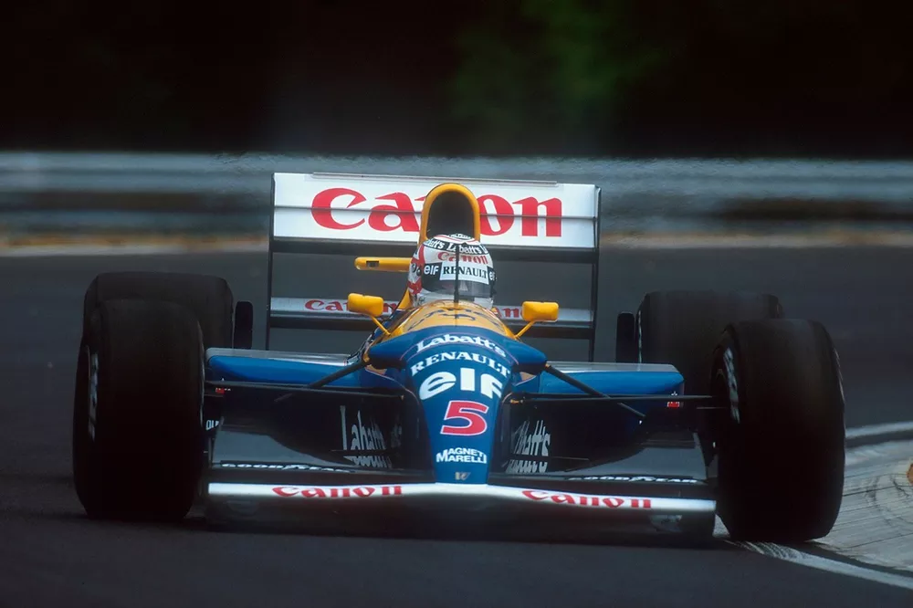 Nigel Mansell, Williams FW14B Renault