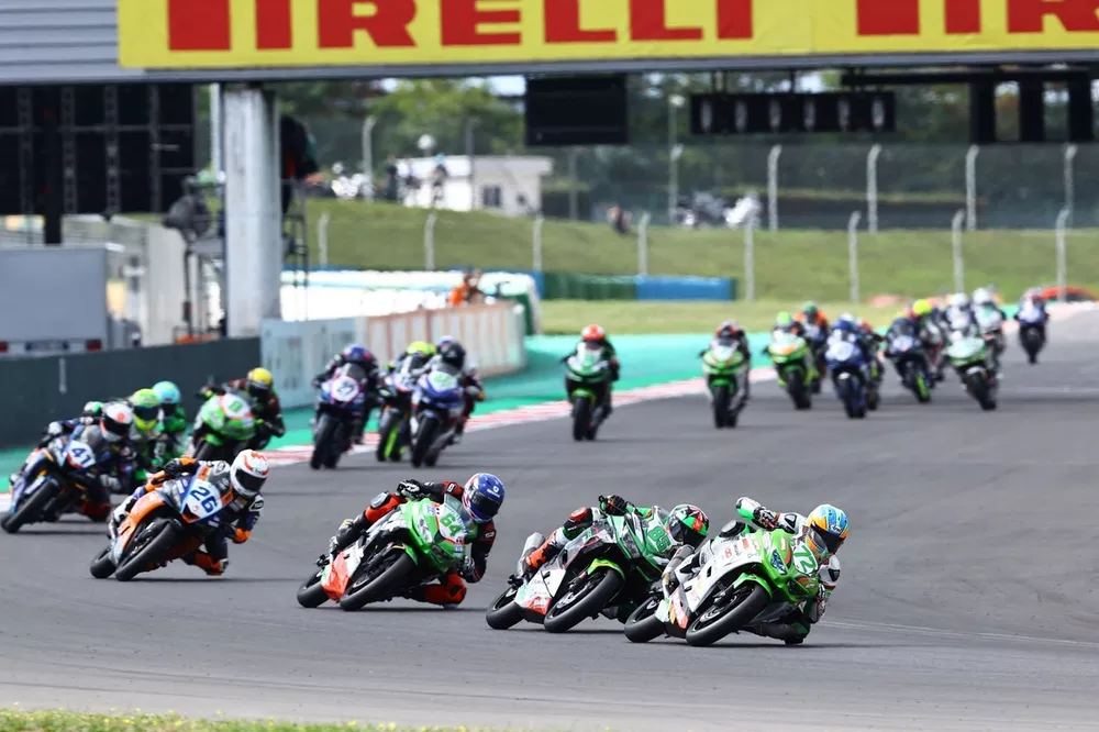 Victor Steeman, MTM Kawasaki, Kevin Sabatucci, Kawasaki GP Project, Hugo De Cancellis, Prodina Racing WorldSSP300,  French WorldSSP300 race1, 10 September 2022