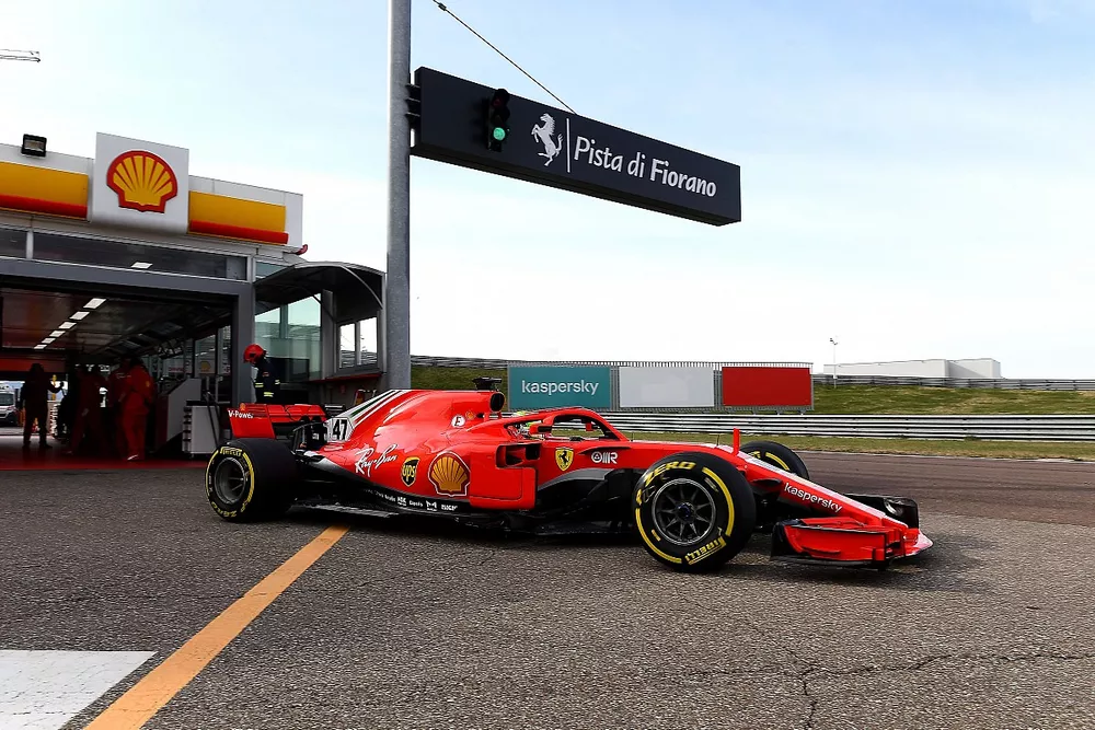 Mick Schumacher, Ferrari SF71H  