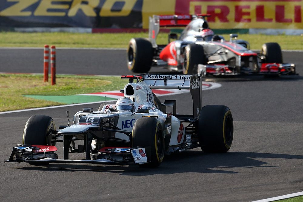 2012 Sauber C31 #14 小林 可夢偉 （JPN） 小林可夢偉が3位！ 鈴鹿が歓喜に包まれた2012年のF1日本GP