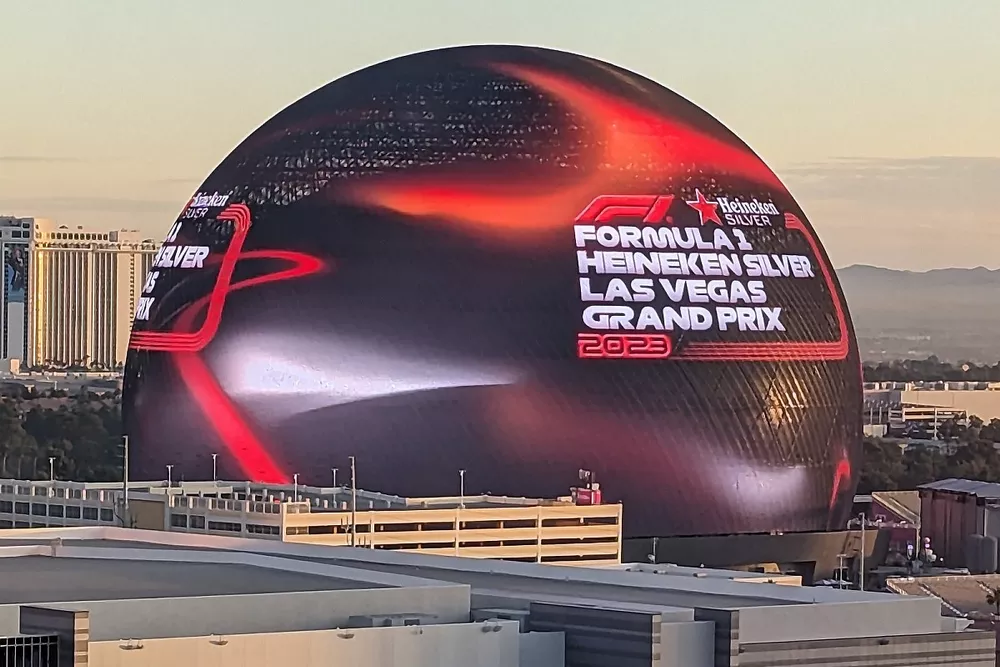 La sph&egrave;re de Las Vegas