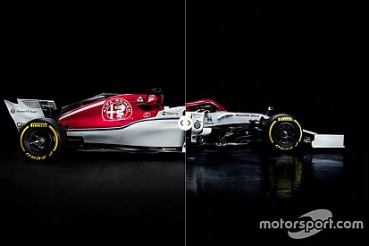 Vergleich Design Formel-1-Autos 2018 vs. 2019: Alfa Romeo