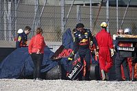 F1: Gasly "abalado" após batida forte em teste de Barcelona