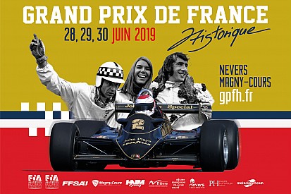 Le GP de France Historique 2019 sur la grille de départ