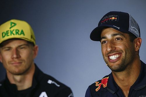 Ricciardo não se deixa enganar por recorde negativo de Hulkenberg