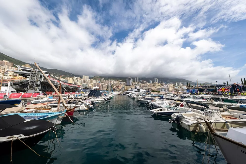 A general view of the harbour