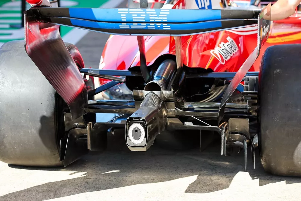 Dettaglio tecnico Ferrari SF-26
