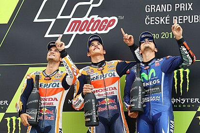 Galería: los 18 tripletes de españoles en MotoGP