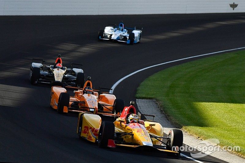 Ryan Hunter-Reay, Andretti Autosport Honda, Fernando Alonso, Andretti Autosport Honda