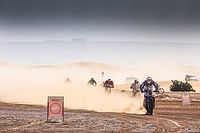 De Soultrait: "He aprendido mucho estos días abriendo pista"