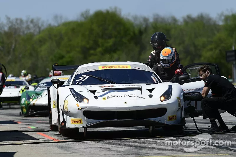 #31 TR3 Racing Ferrari 488 GT3: Wei Lu, Jeff Segal