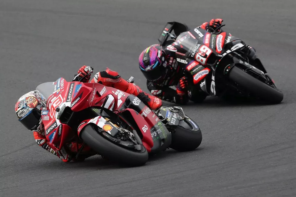 Goose Engine Attack Marc Marquez: ‘Jorge Martin rides on instinct; he just attacks, and ...