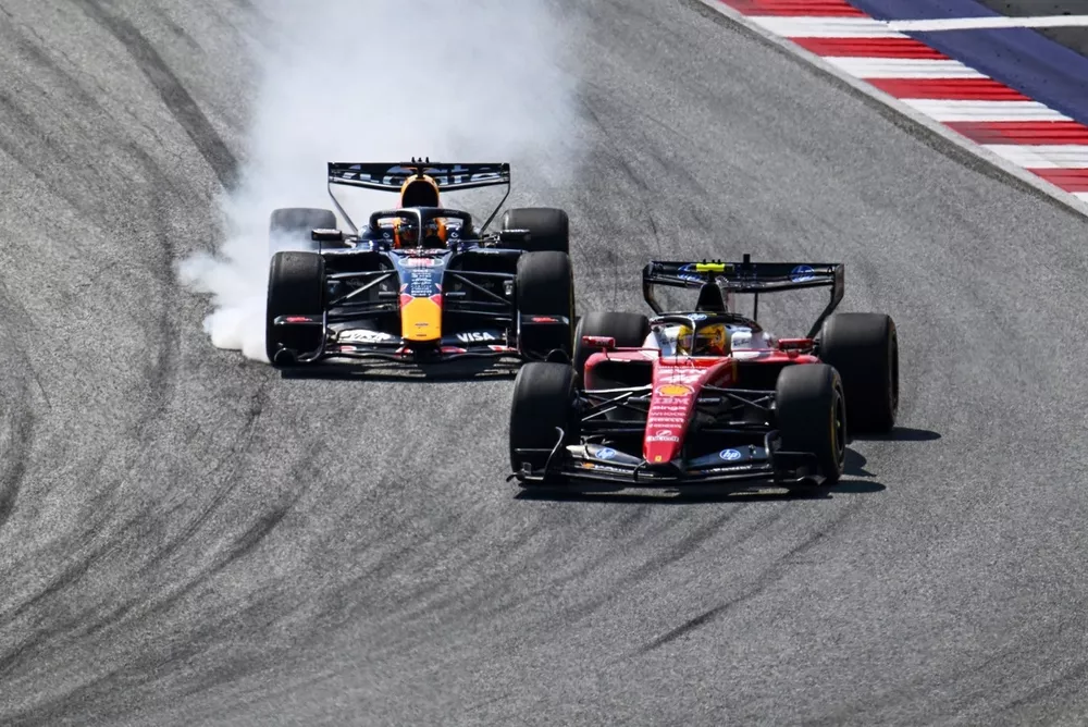 Lewis Hamilton, Ferrari, Max Verstappen, Red Bull Racing