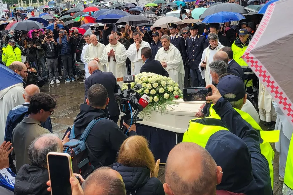 Il funerale di Alex Zanardi 