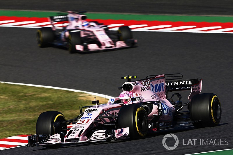 Force India: ritmo de corrida de Ocon ainda precisa melhorar