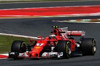 Raikkonen lidera con susto final para Vettel