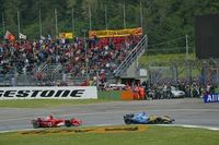 Aquellos Alonso-Schumacher y otras carreras m&iacute;ticas de F1 en Imola