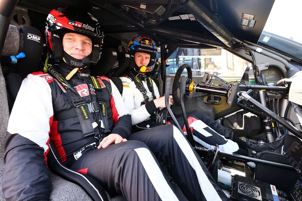 Jari-Matti Latvala, Team principal Toyota Gazoo Racing,  Elfyn Evans, Toyota Gazoo Racing WRT Toyota GR Yaris Rally1