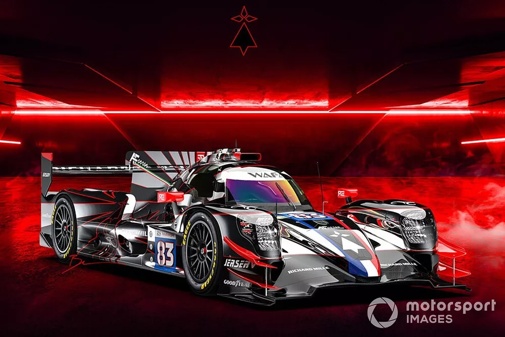 #83 AF Corse, Oreca 07-Gibson: Fran&ccedil;ois Perrodo, Nicklas Nielsen, Alessio Rovera