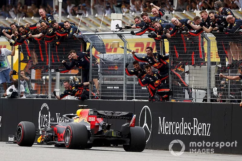 Race winner Max Verstappen, Red Bull Racing
