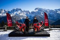 Las mejores fotos de M&aacute;rquez y Bagnaia en el 'Campioni in pista' de Ducati