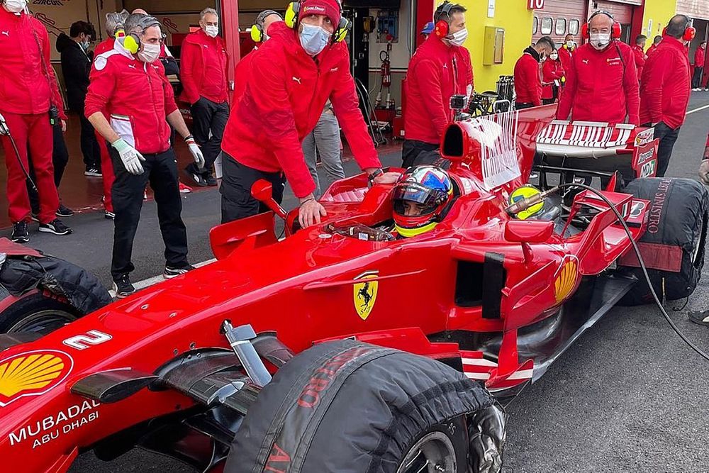 Juan Pablo Montoya, Ferrari F2008