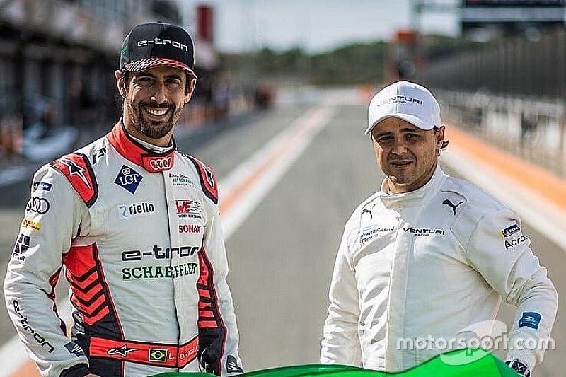 Lucas di Grassi e Felipe Massa