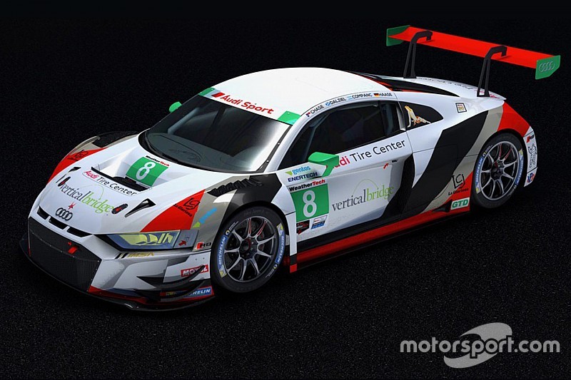 Команда Starworks раскрасила Audi R8 для «24 часов Дайтоны» в классическую ливрею Quattro