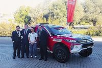 Cristina Gutiérrez presenta el coche con el que correrá el Dakar 2019