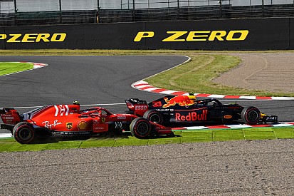 Raikkonen: "La Ferrari molto danneggiata nell'aerodinamica dopo l'urto di Max"