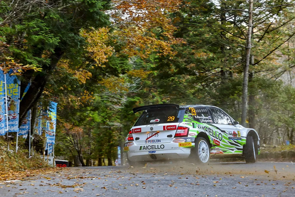 Heikki Kovalainen, Sae Kitagawa, Fabia Evo Rally2