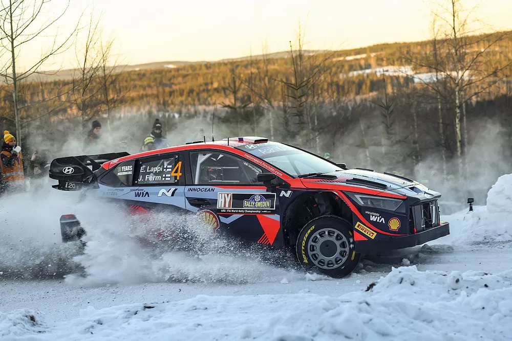 Esapekka Lappi, Janne Ferm, Hyundai World Rally Team Hyundai i20 N Rally1