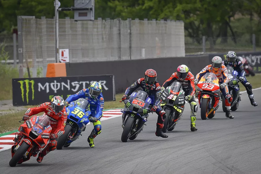 Jack Miller, Ducati Team, Joan Mir, Team Suzuki MotoGP, Fabio Quartararo, Yamaha Factory Racing, Aleix Espargaro, Aprilia Racing Team Gresini, Marc Marquez, Repsol Honda Team, Maverick Vinales, Yamaha Factory Racing