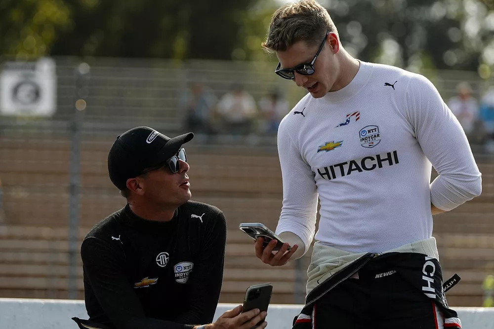 Scott McLaughlin, Team Penske Chevrolet, Josef Newgarden, Team Penske Chevrolet