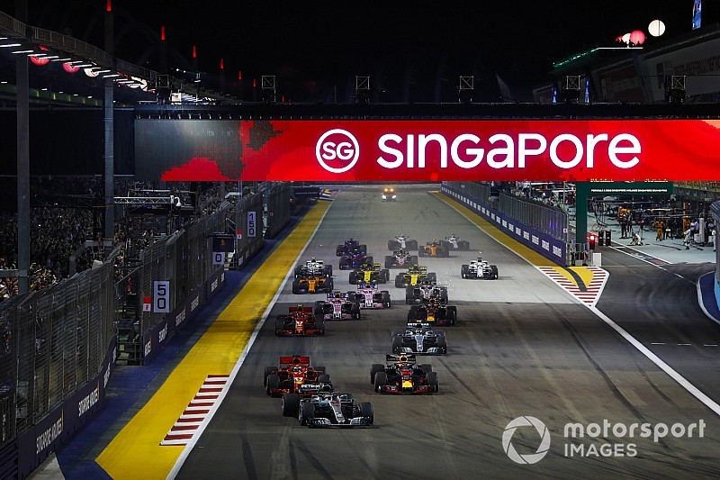 GALERIA: As melhores imagens do GP de Singapura de Fórmula 1