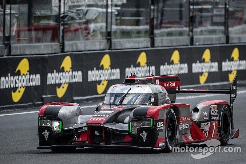 #7 Audi Sport Team Joest Audi R18: Marcel Fassler, Andre Lotterer, Benoit Tréluyer