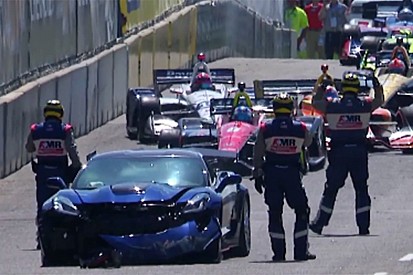 Відео: дивна аварія пейс-кара перед стартом гонки Indycar