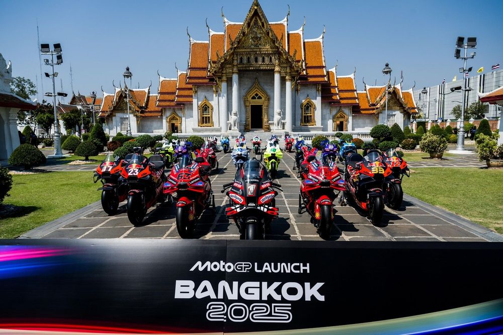 All MotoGP bikes at the launch
