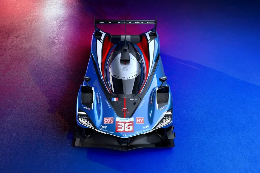 La livrea dell'Alpine A424 2025