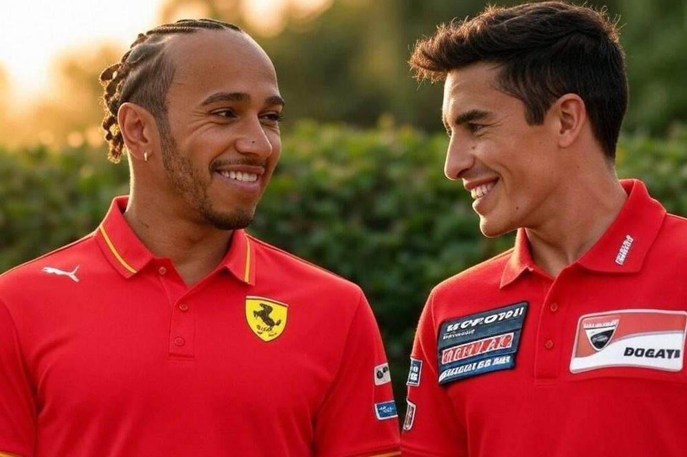 (GROK) Hamilton Ferrari, Márquez Ducati