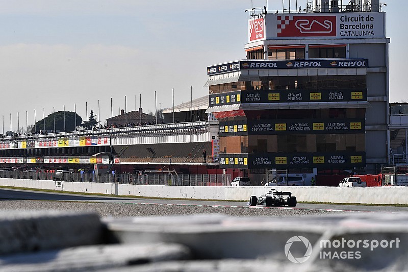 Teams testen verder in Barcelona, Williams nog altijd afwezig