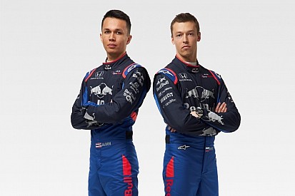 Kvyat y Albon vestirán nueva combinación de colores para Toro Rosso