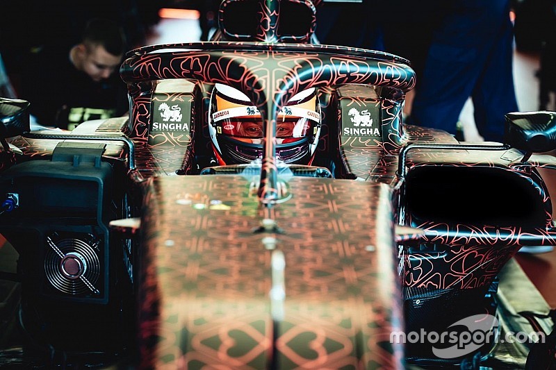 Räikkönen: jó érzés volt az első menet az idei Alfa Romeo Racing-kocsival