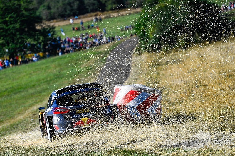 Szenzációs képek a Német Raliról: teper a WRC mezőnye