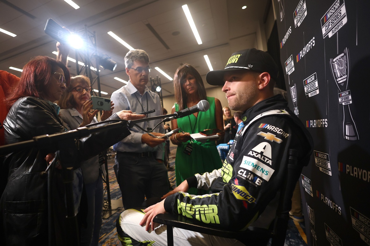 Regular season champ William Byron claims summer slump talk is 'overblown'