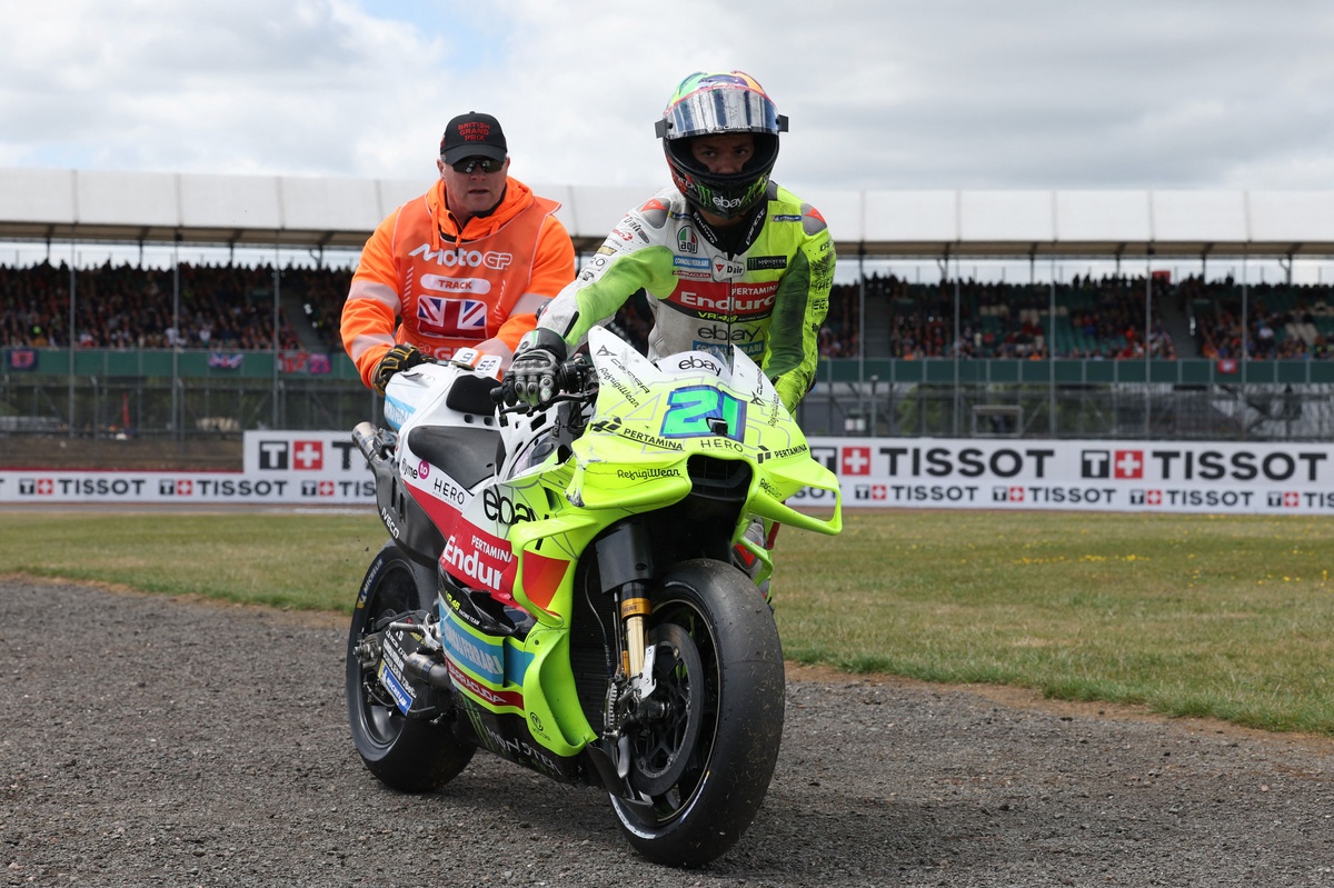 MotoGP | Morbidelli eroico: ha sfiorato il podio con un piede fratturato