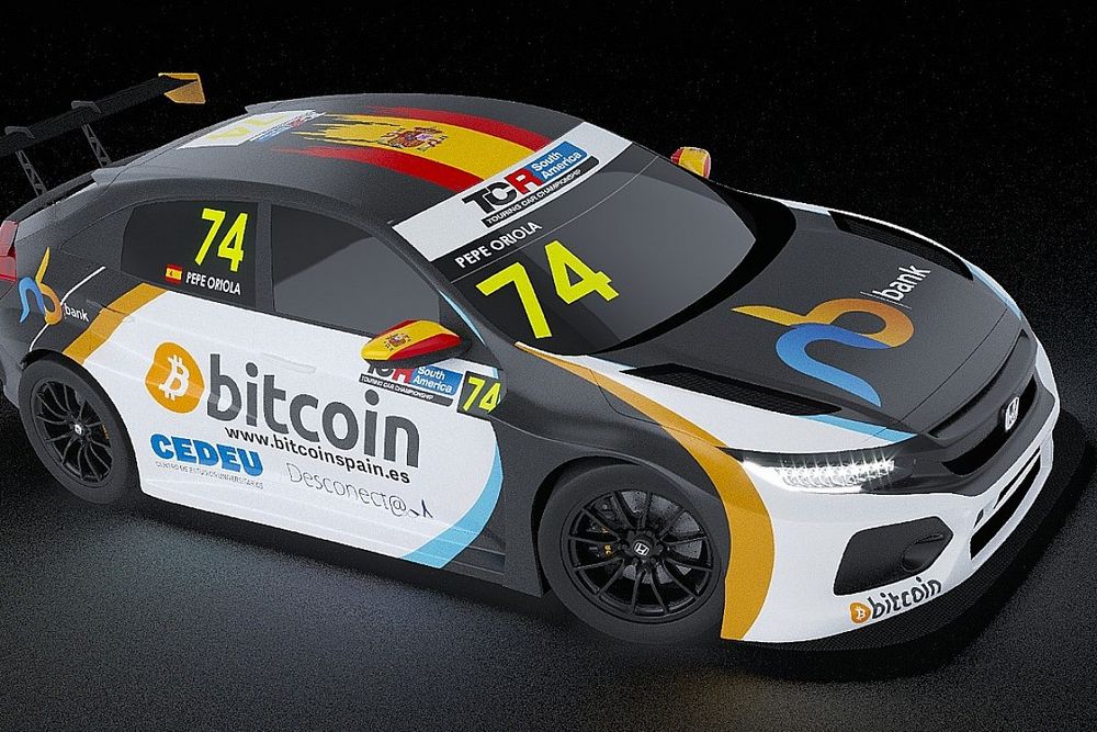 Layout do Honda Civic de Pepe Oriola