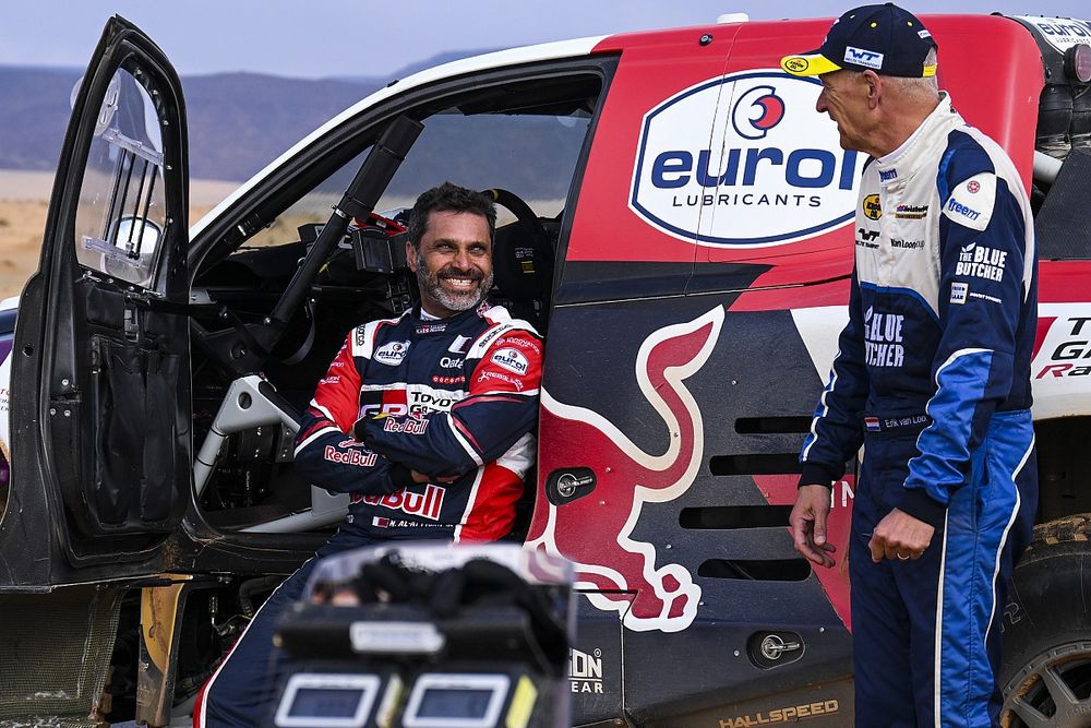 #200 Toyota Gazoo Racing Toyota: Nasser Al-Attiyah, #215 Overdrive Racing Toyota: Erik Van Loon