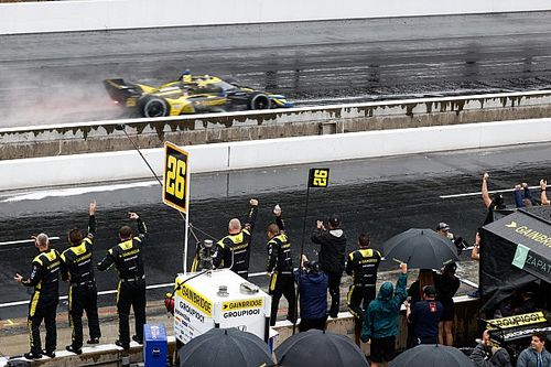 IndyCar quiere mejorar visibilidad del aeroscreen en lluvia